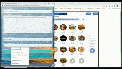 Customizing digital signage content