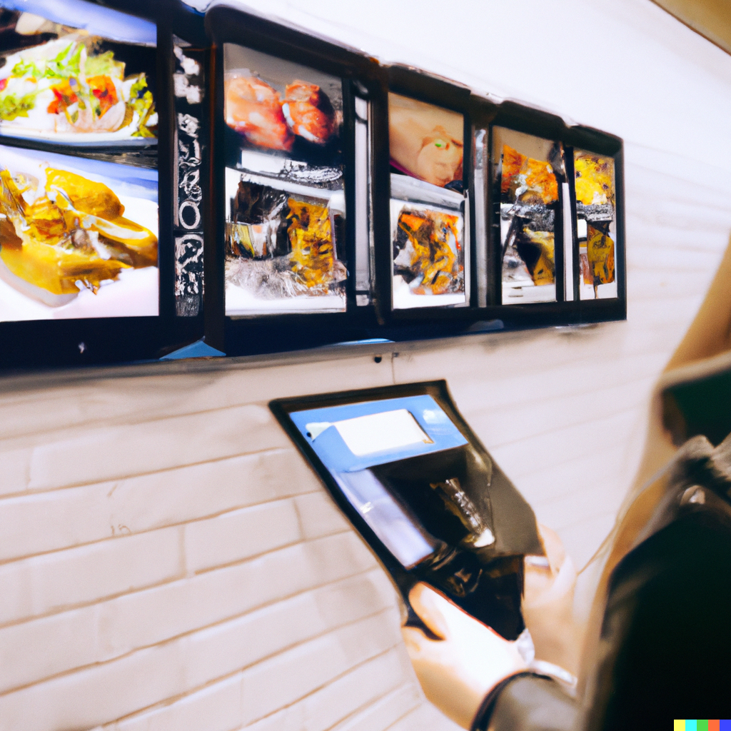 Cafe drinks menu board template