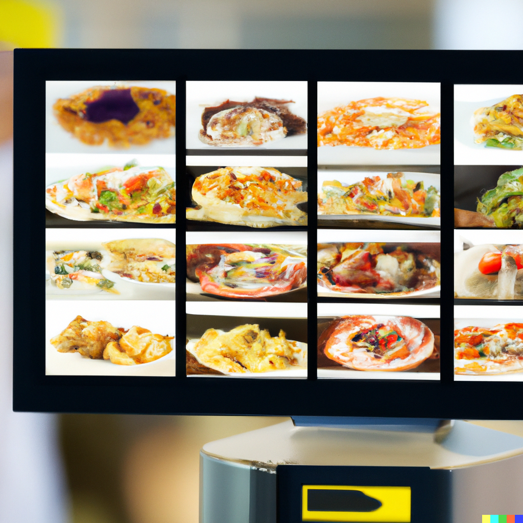 Food truck menu board template
